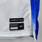 2024 Olympic Game France  Wembanyama #32 White Basketball Jersey