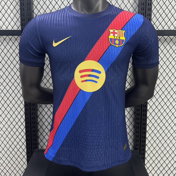 25 /26 BAR Blue Special Edition Player Version Soccer Jersey