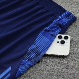 24/25 AL-Nassr Royal Blue Tank top and shorts suit