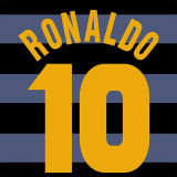 1997/1998 Ronaldo #10 INT Retro Soccer Jersey