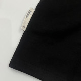24/25 New NK Black Cotton zipper shorts(M11、口带拉链、全棉)
