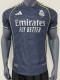 24/25 RMA Black Grey Player Version Soccer Jersey(左肩自带Ph)