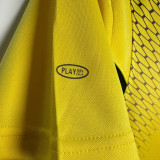 2004/2005 LIV Yellow Retro Soccer Jersey