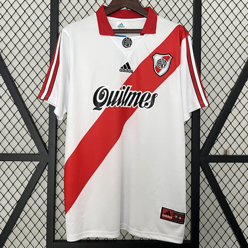 1998/1999 River Plate Home Retro Soccer Jersey