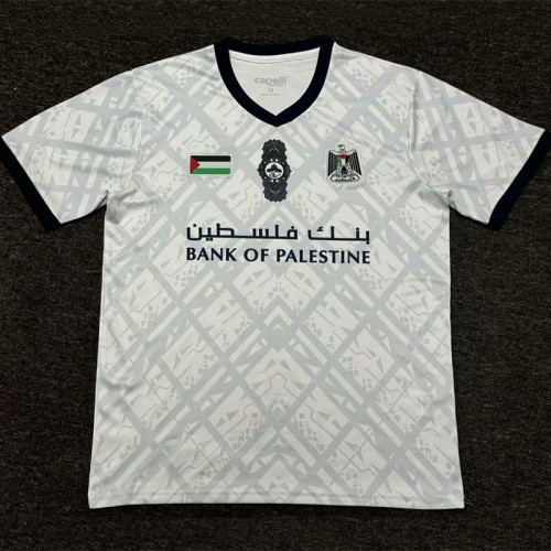 24/25 Palestine White Special Edition Fans Soccer Jersey