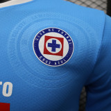24/25 Cruz Azul Home  Player Version Soccer Jersey