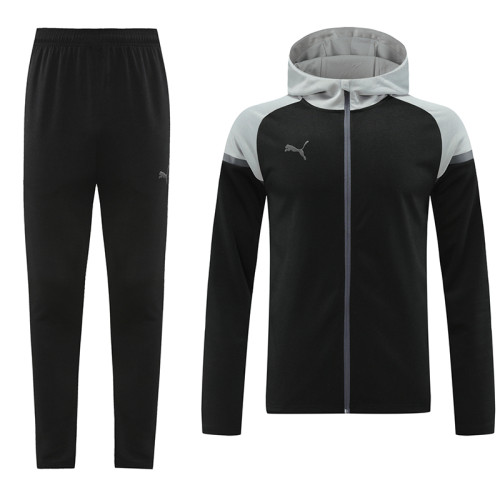 2024 PM Black Grey Hoodie  Jacket Tracksuit#01