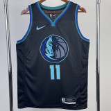 22/23 Dallas Mavericks IRVING #11 Blue Black Top Quality Hot Pressing NBA Jersey