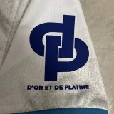 23/24 Marseille Home 1:1 Fans Soccer Jersey (Print all Sponsor)
