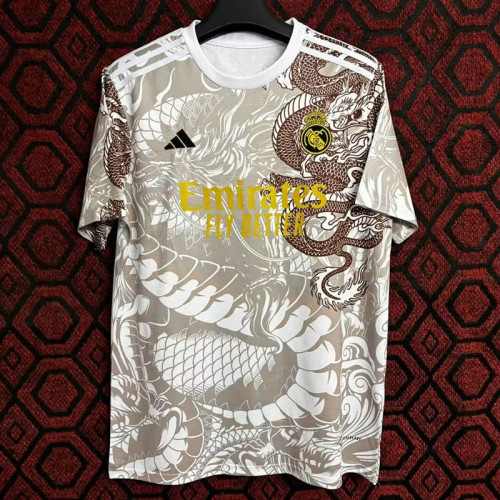 24/25 RMA Mud Red Dragon Pattern EditionTraining Shirts(泥红龙纹版)