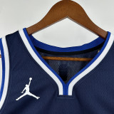 22/23 Dallas Mavericks DAVIS #3 Royal Blue Flying Man Top Quality Hot Pressing NBA Jersey
