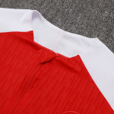 25/26  PSG Red  Half Pull Tracksuit #E2521 (半拉链)