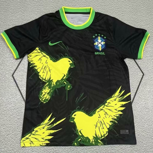 22/23 Brazil Black Heping Pigeon Edition  Fans Soccer Jersey