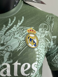 25/26 RMA Black Green Dragon   Player Version Training Shirts