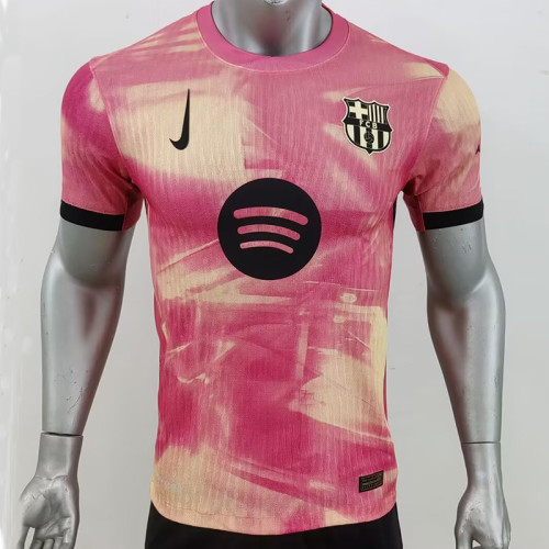 24/25 BAR Pink Special Edition Player Version Soccer Jersey