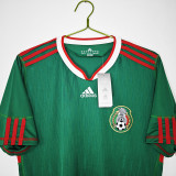 2010 Mexico Home Retro Soccer Jersey