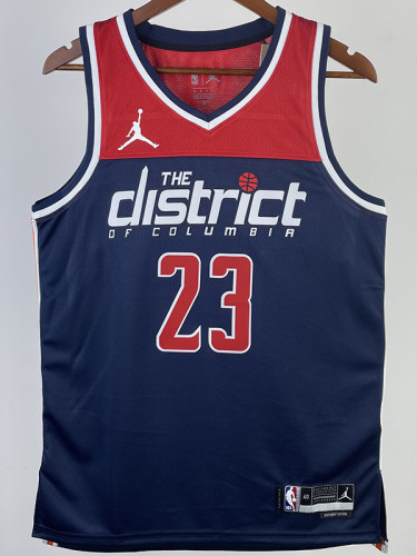 22/23 Wizards JORDAN #23 Royal Blue Top Quality Hot Pressing NBA Jersey (Trapeze Edition)