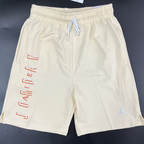 24/25 JOR Yellow Cotton shorts(006、前大JOR标、全棉)