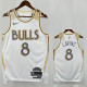 24/25  BULLS LAVINE #8 White City Edition Top Quality Hot Pressing NBA Jersey