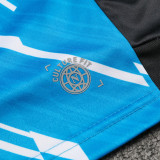 24/25 Napoli Sky Blue Half Pull Tracksuit  (半拉链)