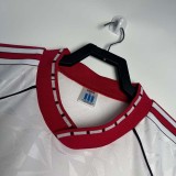 1990/1991 Man Utd White Special Edition Retro Soccer Jersey