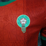 24/25 Morocco Home  Player Version Soccer Jersey