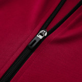 25/26  Man Utd Maroon Jacket Tracksuit #A845