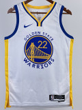 22/23 WARRIORS WIGGINS #22 White Top Quality Hot Pressing NBA Jersey (V领)