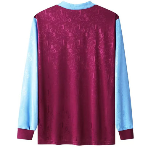 1995/1997 West Ham Home Long Sleeve Retro Soccer Jersey （西汉姆主长袖)