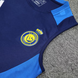 24/25 AL-Nassr Royal Blue Tank top and shorts suit