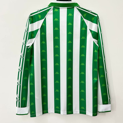 1995/1997 Real Betis Home Long sleeve Retro soccer jersey (长袖)