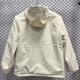 2024 New TNF White Velvet Windbreaker F3（加绒、连帽）