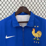 24/25 France White & Blue Double Sided Windbreaker (双面风衣)