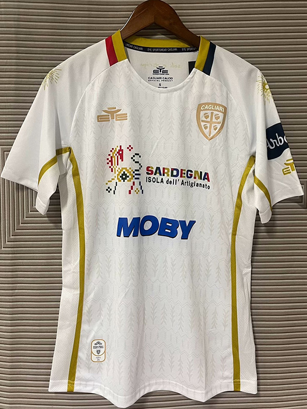 24/25 Cagliari Away Fans Soccer Jersey