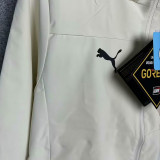 24/25 Man City White  Assault  Hooded Windbreaker (Y15连帽冲锋衣）