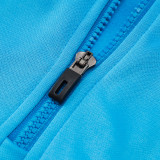 24/25 Man City SKY Blue Hooded  Half Pull Tracksuit(Add Fluff)  (半拉链、加绒F606)