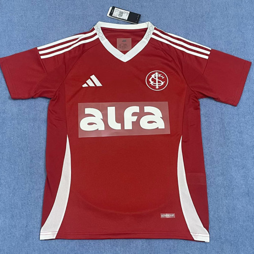 25/26 Internacional Home Fans Soccer Jersey（胸前广告）
