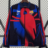 2024BAR Dark Blue & Red Co Branded  Sided Windbreaker (双面风衣)