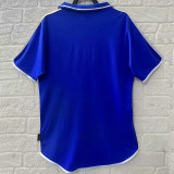 2000/2001 France Home Retro Soccer Jersey