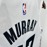24/25 Nuggets MYRRAR #27 White City Edition Top Quality Hot Pressing NBA Jersey