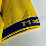 2008 Iron lady（West Ham）  Yellow  Retro Soccer Jersey  （铁娘子）