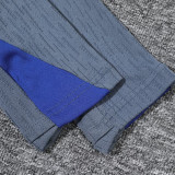 24/25 INT Grey Player version Half Pull Tracksuit  (球员版、半拉链、)