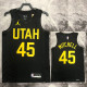22/23 JAZZ MITCHELL #45 Black Top Quality Hot Pressing NBA Jersey (Trapeze Edition)