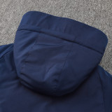 24/25 Argentina Royal Blue Hooded Cotton Coat (蓝标)连帽棉衣