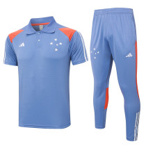 24/25 Cruzeiro Grey Polo Collar Pants Set(C1121) 24/25 Cruzeiro Grey Polo Collar Pants Set(C1121)
