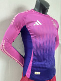 2024 Germany Away  Long Sleeve Player Version Soccer Jersey(长袖)