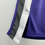 23/24 Kings DeROZAN #10 Away Purple Top Quality Hot Pressing NBA Jersey