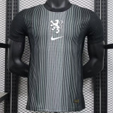 2025 Netherlands  Grey Goalkeeper Player Version Soccer Jersey