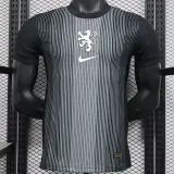 2025 Netherlands  Grey Goalkeeper Player Version Soccer Jersey