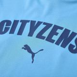 25/26 Man City Sky Training Short Suit
